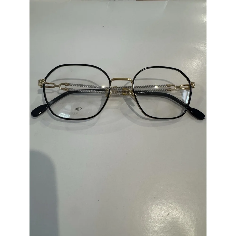Fred Eyeglasses FG50036U Color Black Authentic 54-20 150 Men